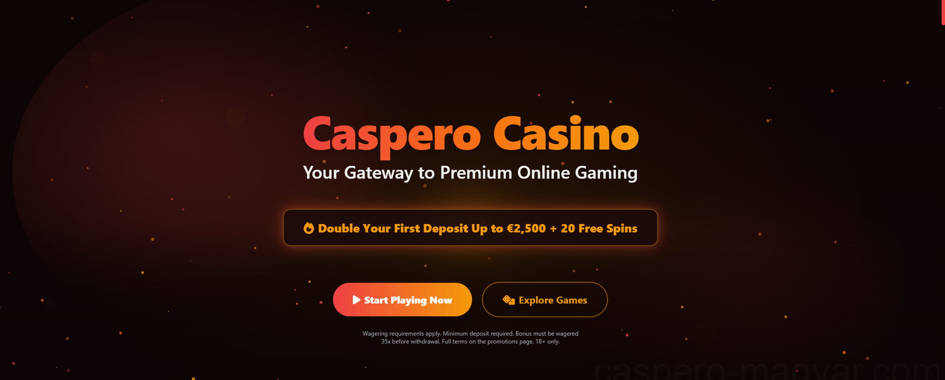 Caspero Casino Gaming